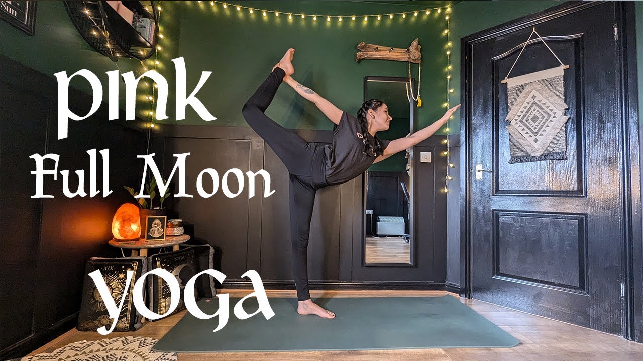🌕 Pink full Moon Yoga: 🌸 Spring balance & Harmony ⚖️