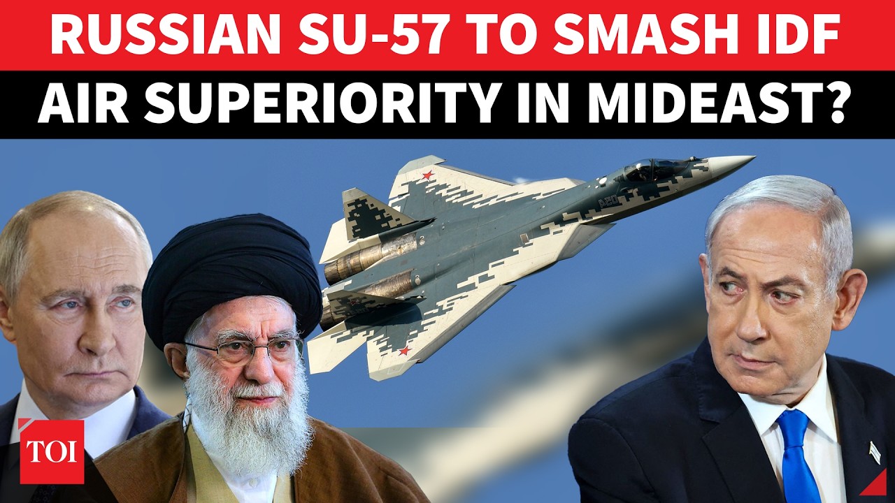'DEAL SIGNED': Russia To Arm Iran With 5th Gen Su-57 Fighters To Crush Israeli Air Superiority?