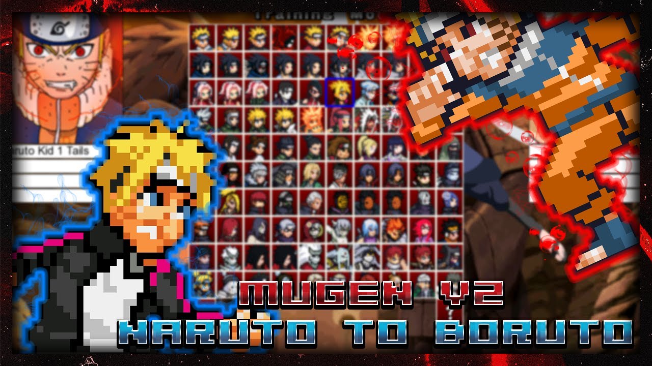 NARUTO TO BORUTO MUGEN V2 (Exagear Android)