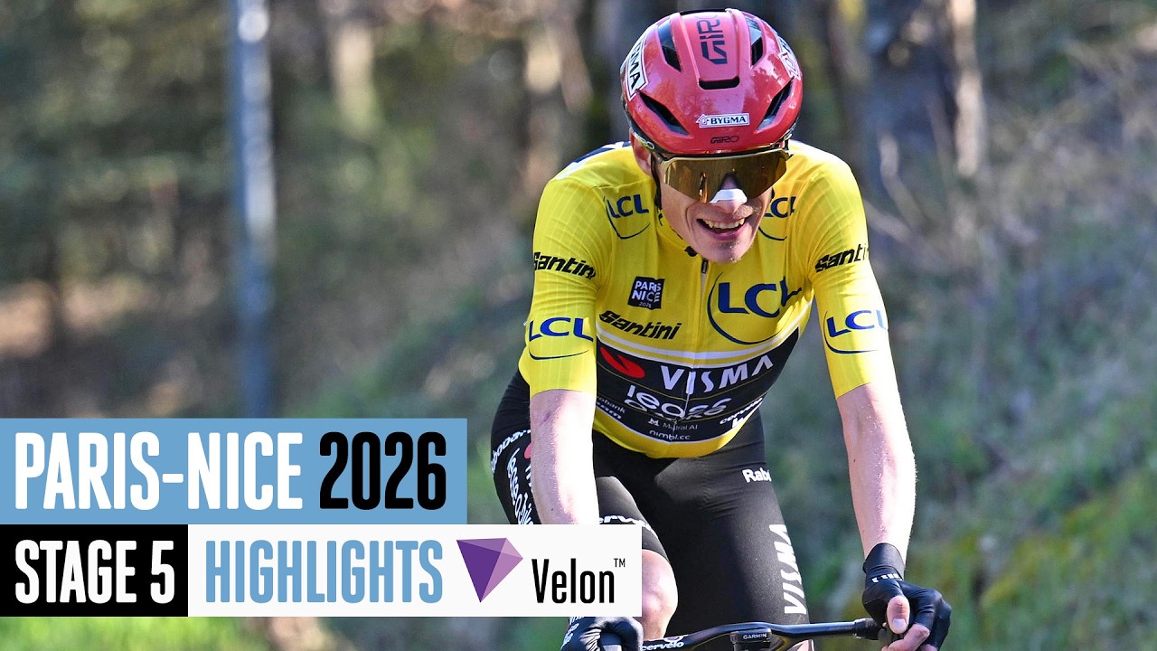 An impressive solo win 😲 Paris-Nice Stage 5 Highlights