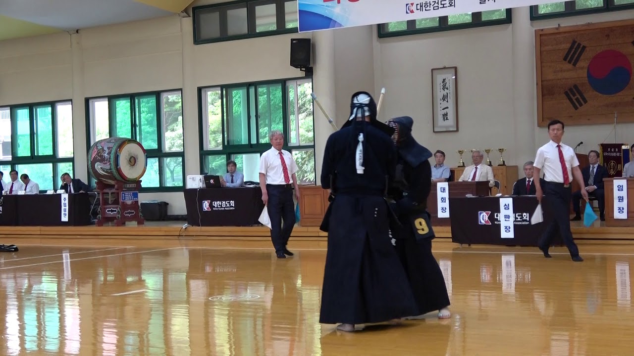 2019 검도7단대회 준결승 - 김대성 vs 장성홍 [검도V] kendoV