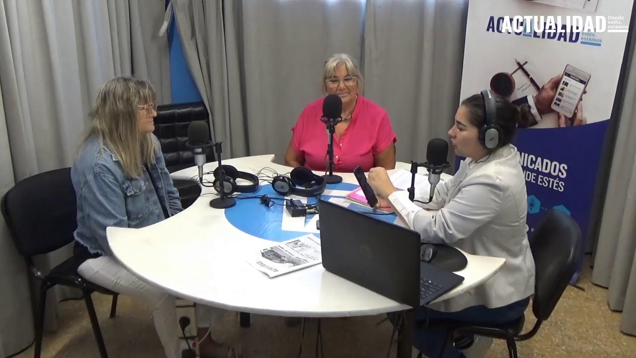 Alejandra Montiel y Graciela Nieto, integrantes de la Asociación de Educadores Jubilados