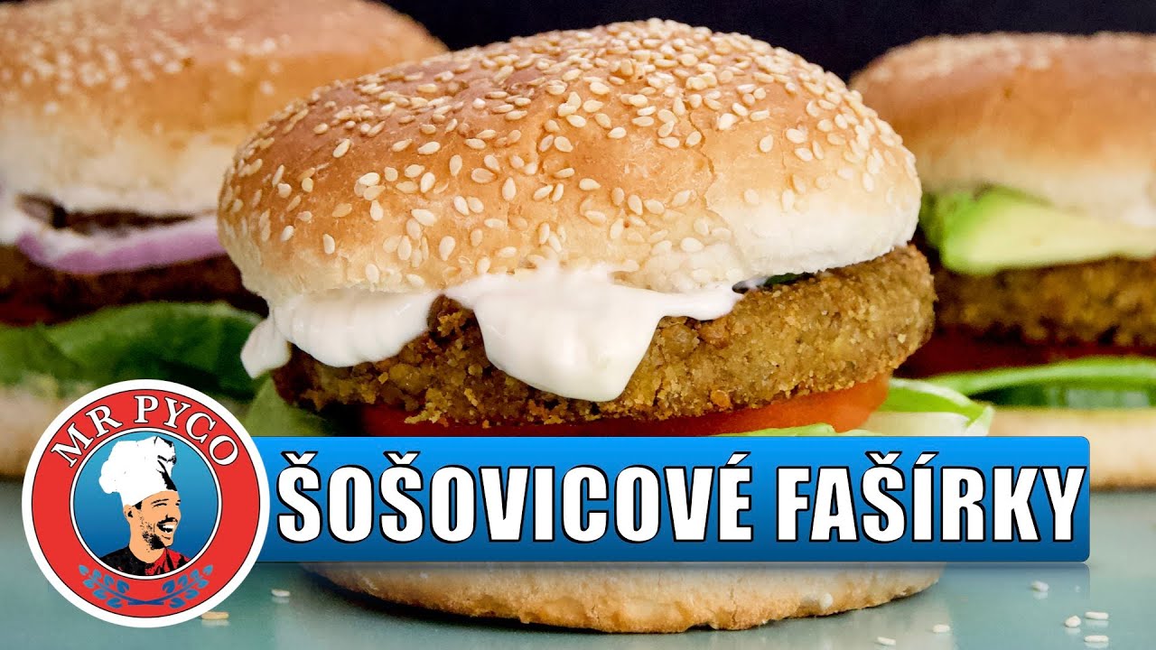 šošovicové fašírky 🍔 LENTIL BURGER👨‍🍳 Martin PYCO Rausch