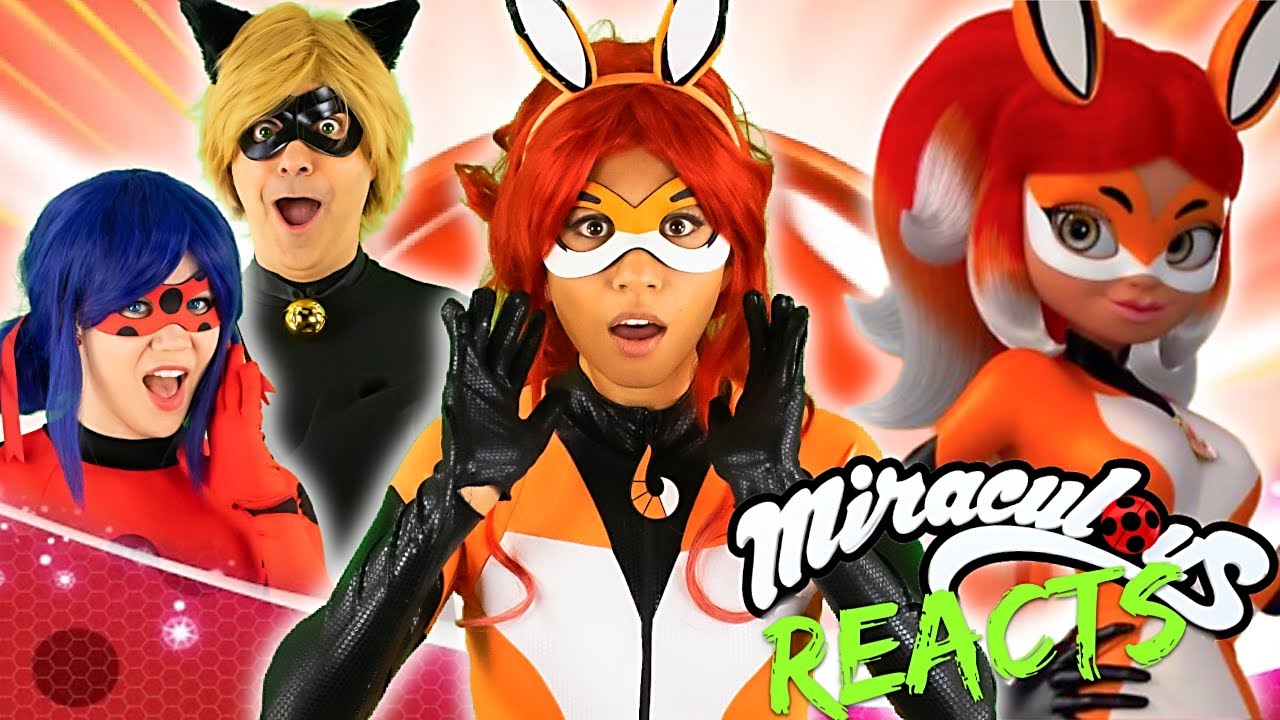 COSPLAYERS REACT to MIRACULOUS LADYBUG “SAPOTIS” RENA ROUGE first time watching!