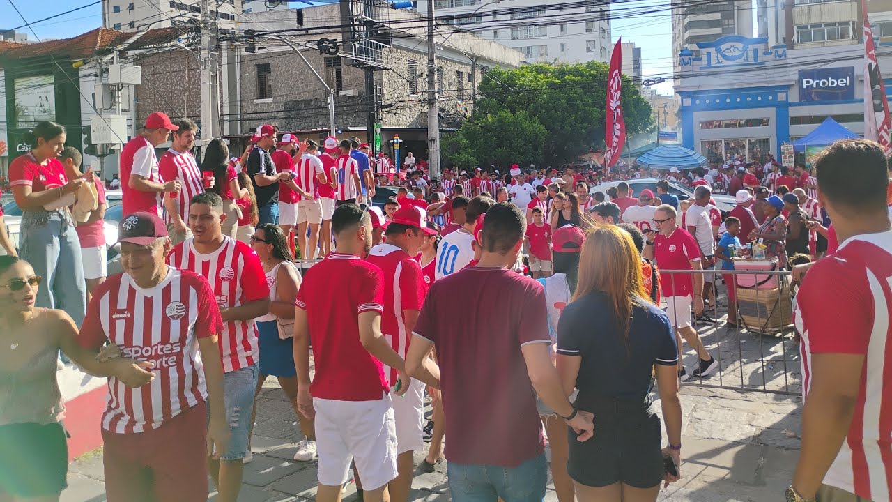Ao Vivo - Náutico X Santa Cruz - Torcida Alvirrubra direto dos Aflitos