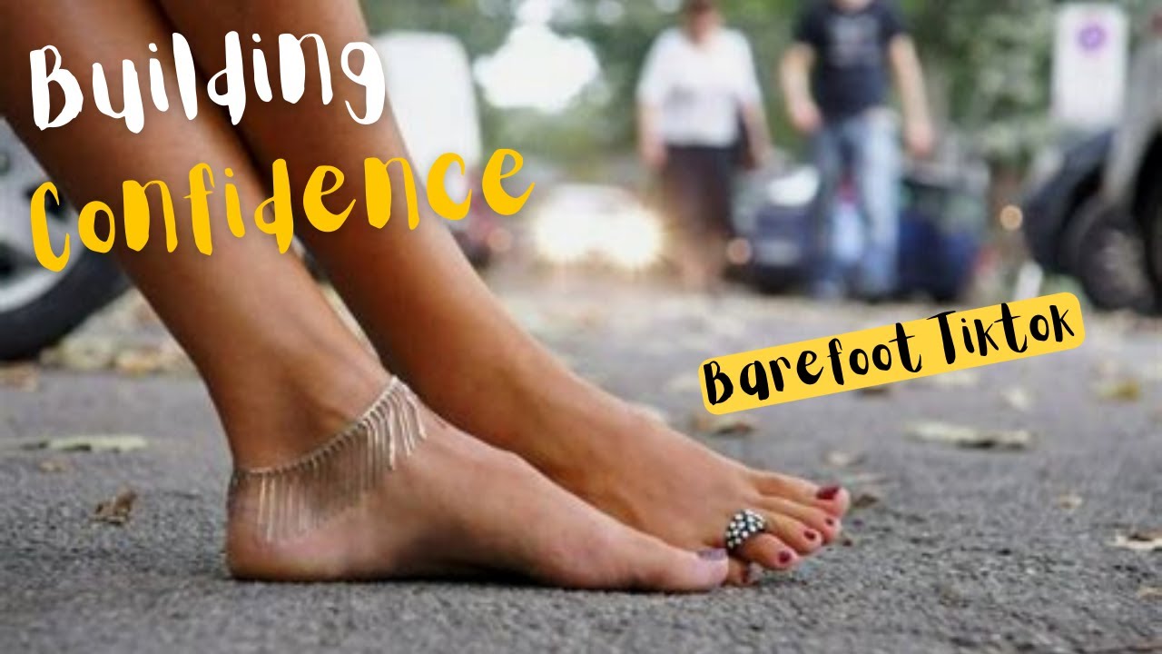How to build confidence going barefoot | First start private and then go public | Tittok barefoot