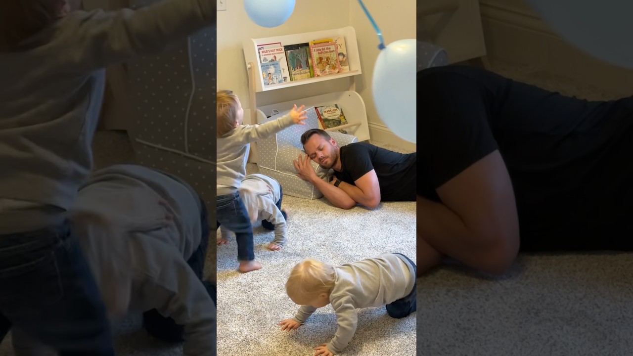 How to entertain Triplets for hours! 🤣All parents can finally get some rest! 