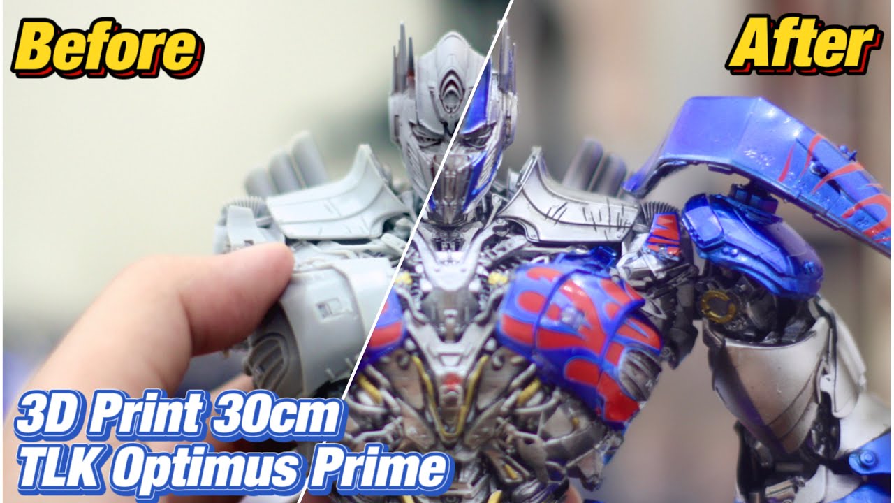 TLK Optimus Prime -  3D Print & Paint 30cm