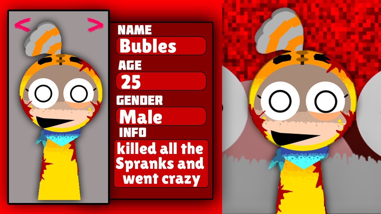 Incredibox Sprunkbods But Retake - NEW UPDATE (GALLERY) - ALL New Characters Description! | NEW MOD!