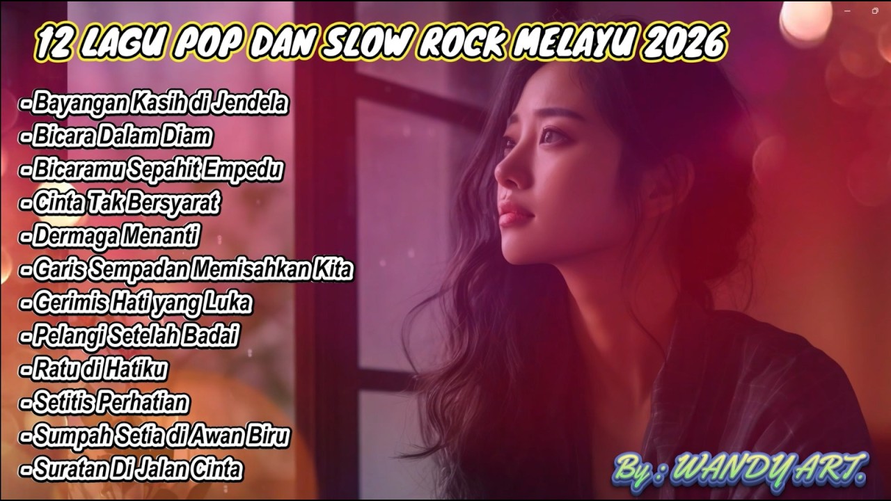 12 LAGU POP & SLOW ROCK MELAYU TERBARU 2026 | cocok untuk menemani perjalanan dan santai