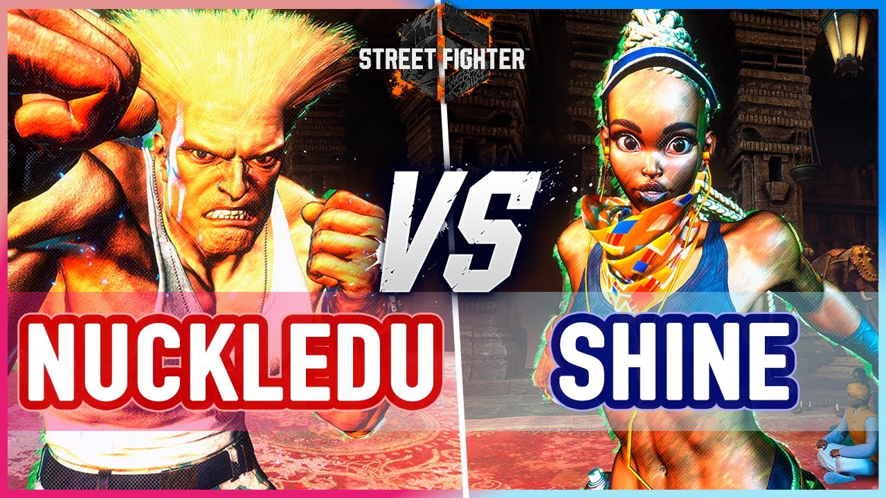 SF6 🔥 NuckleDu (Guile) vs Shine (Kimberly) 🔥 Street Fighter 6