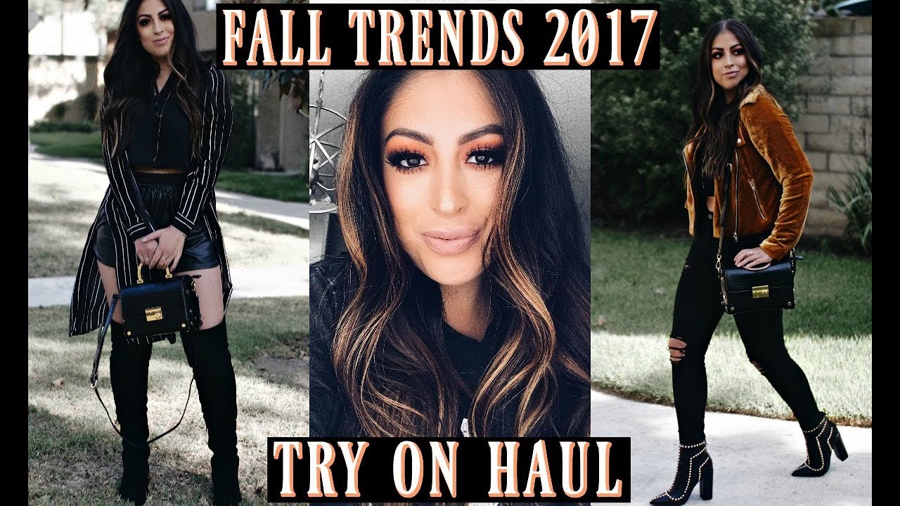 FALL FASHION WARDROBE ESSENTIALS & TRENDS 2017