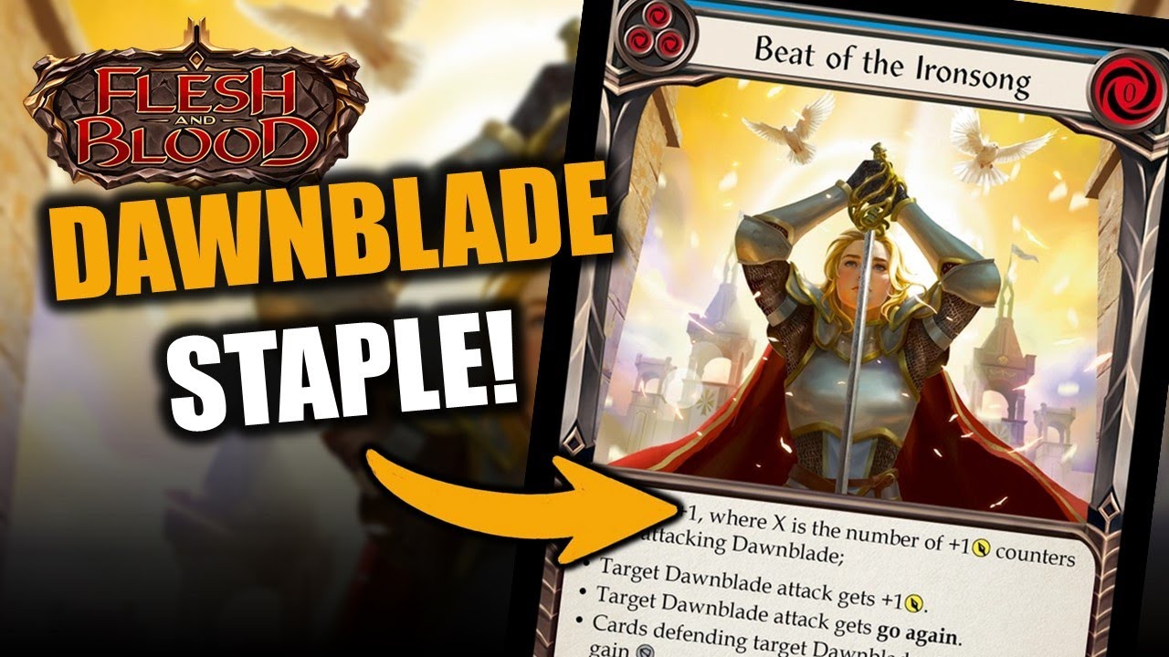 Новый основной элемент Dawnblade! Beat of the Ironsong | ККИ «Плоть и кровь» | Вперёд! Эпизод 738