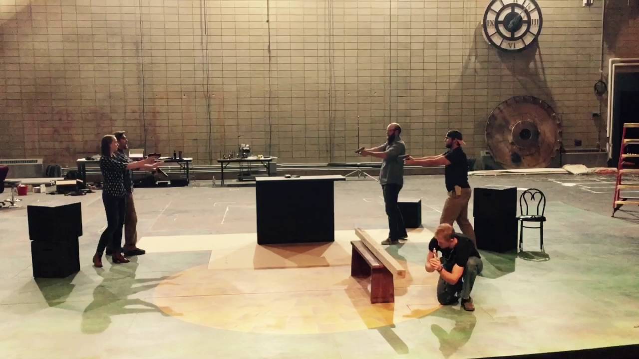 Theatrical Firearms Workshop test scenes 2016