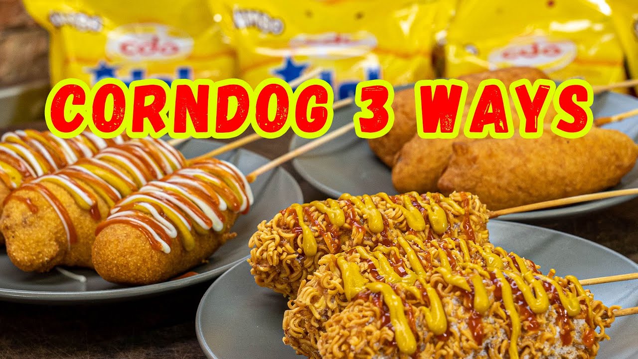 CORNDOG 3 WAYS | Ninong Ry