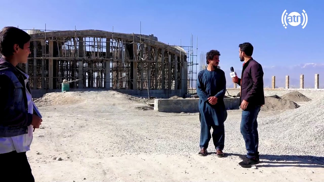 Construction of the biggest mosque in Nader Khan Hill / ساخت بزرگ ترین مسجد در تپه نادر خان