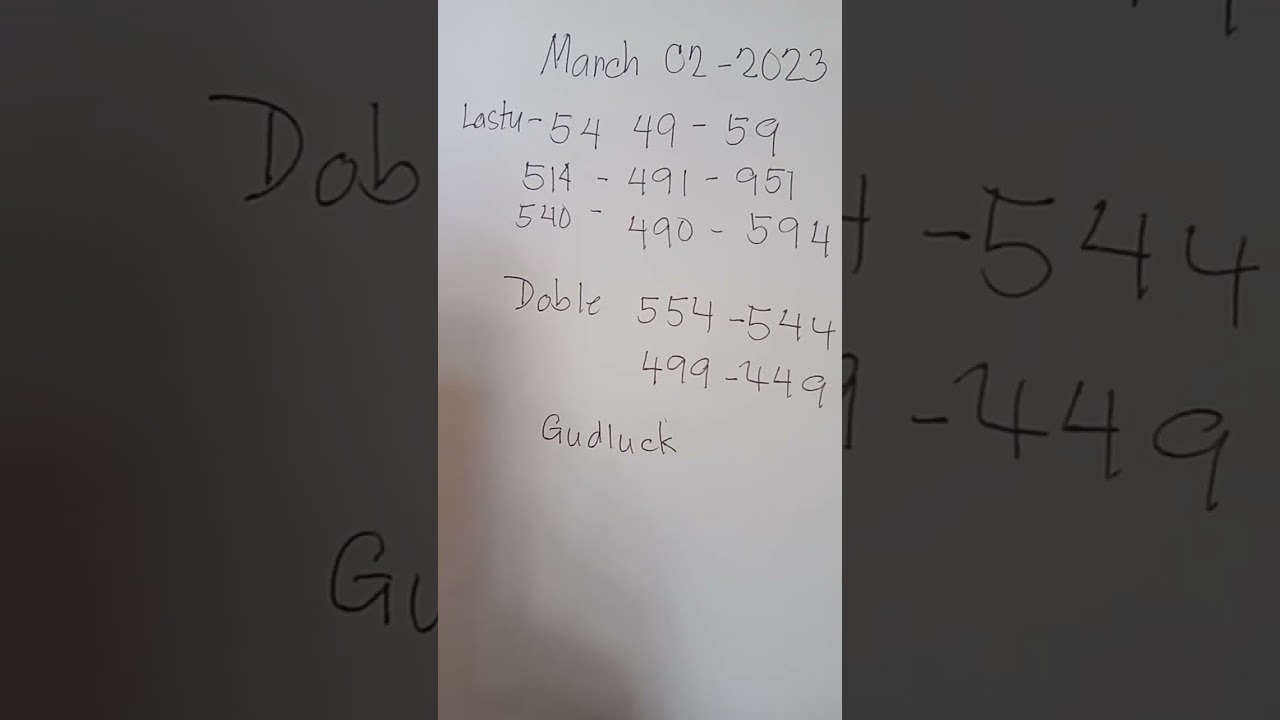 march 02 2023 all draw