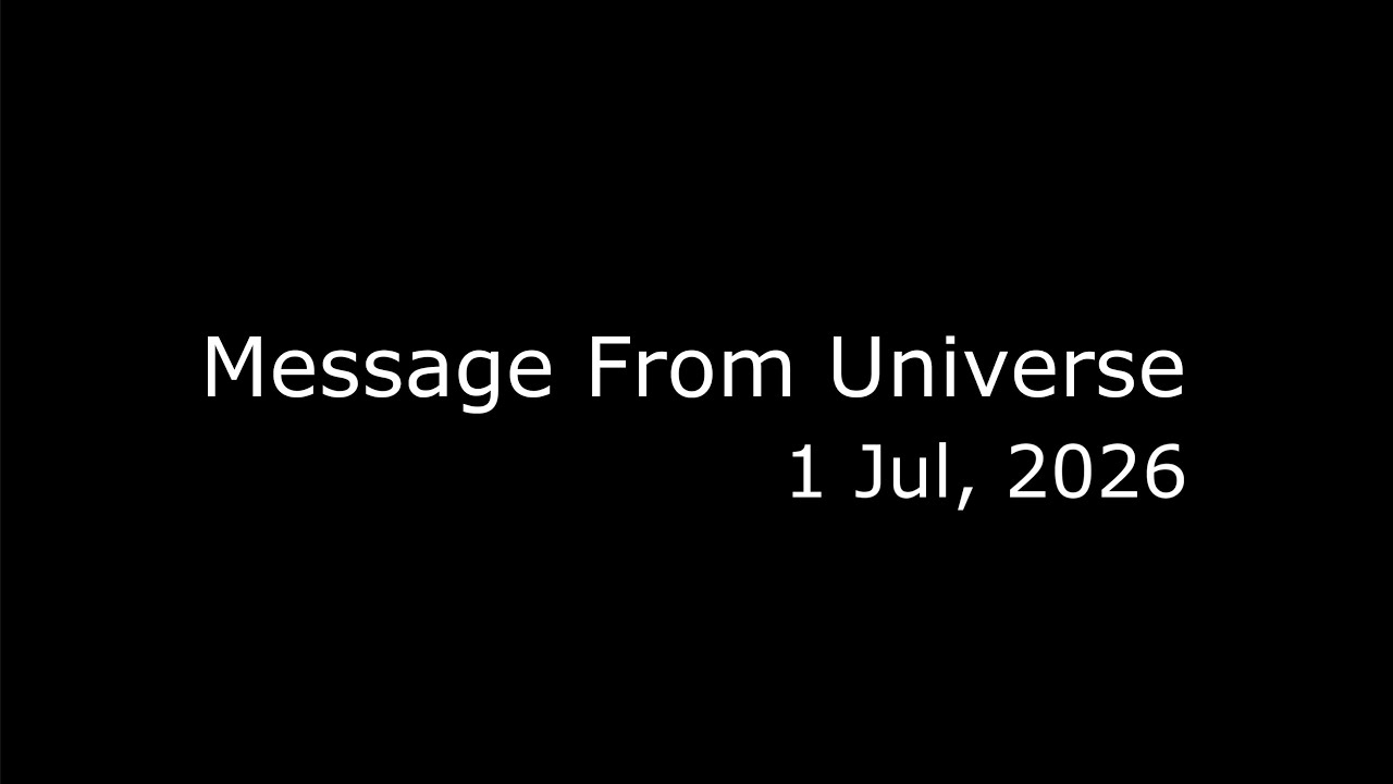 Message From Universe For You Today&hellip;🌈