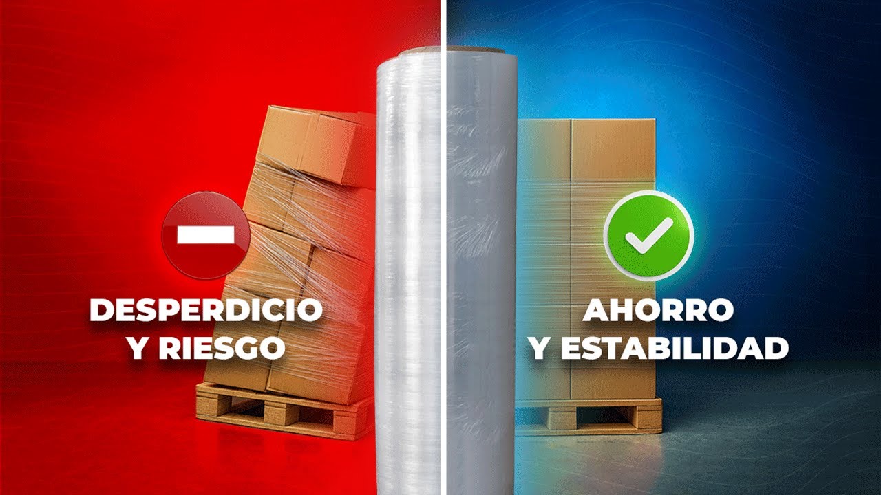 Stretch Film caso de estudio ahorro y estabilidad en un 78%