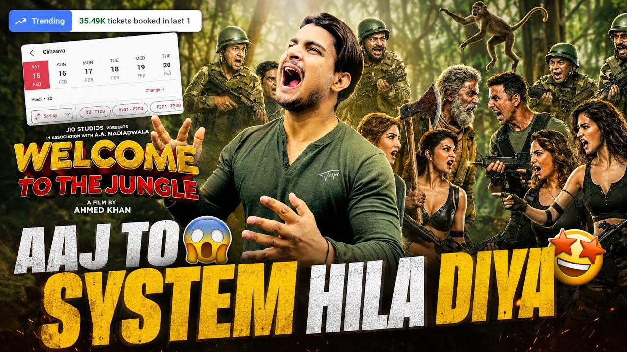 Welcome To The Jungle Day 2 Official Worldwide Collection | Welcome To The Jungle Day 3 Occupancy