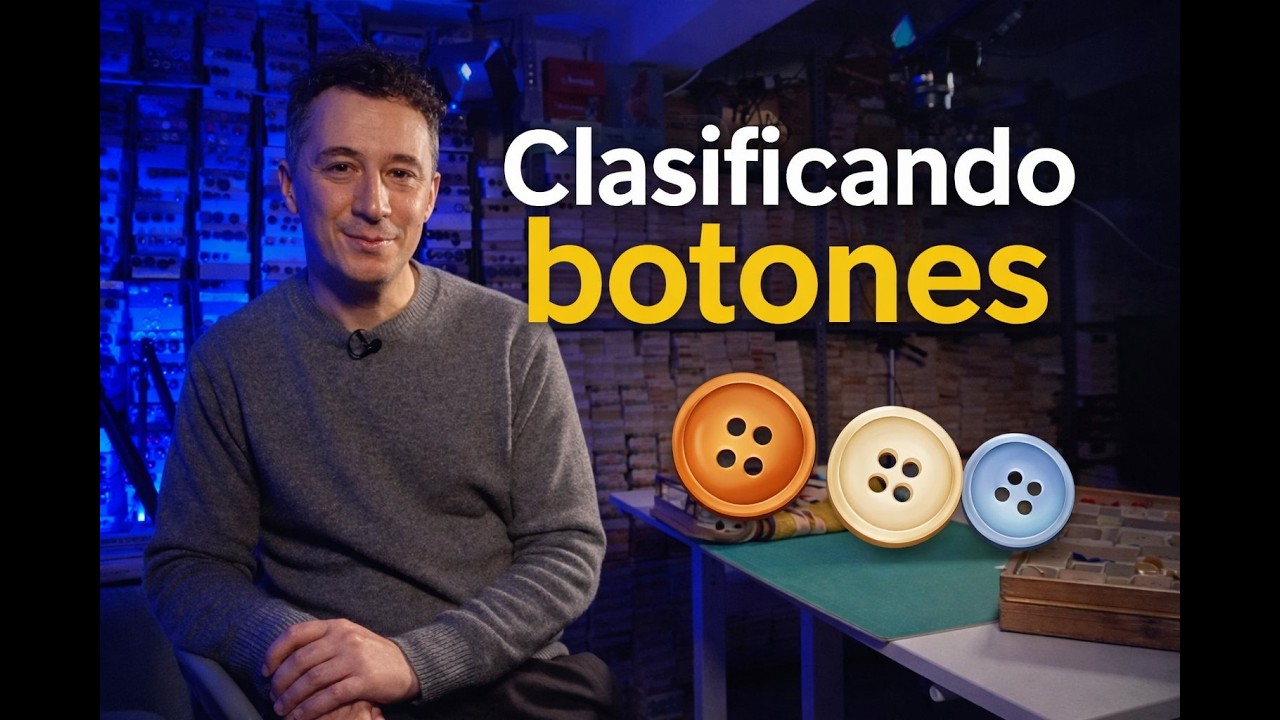 01 | CLASIFICANDO BOTONES uno a uno | El orden dentro de la mercería