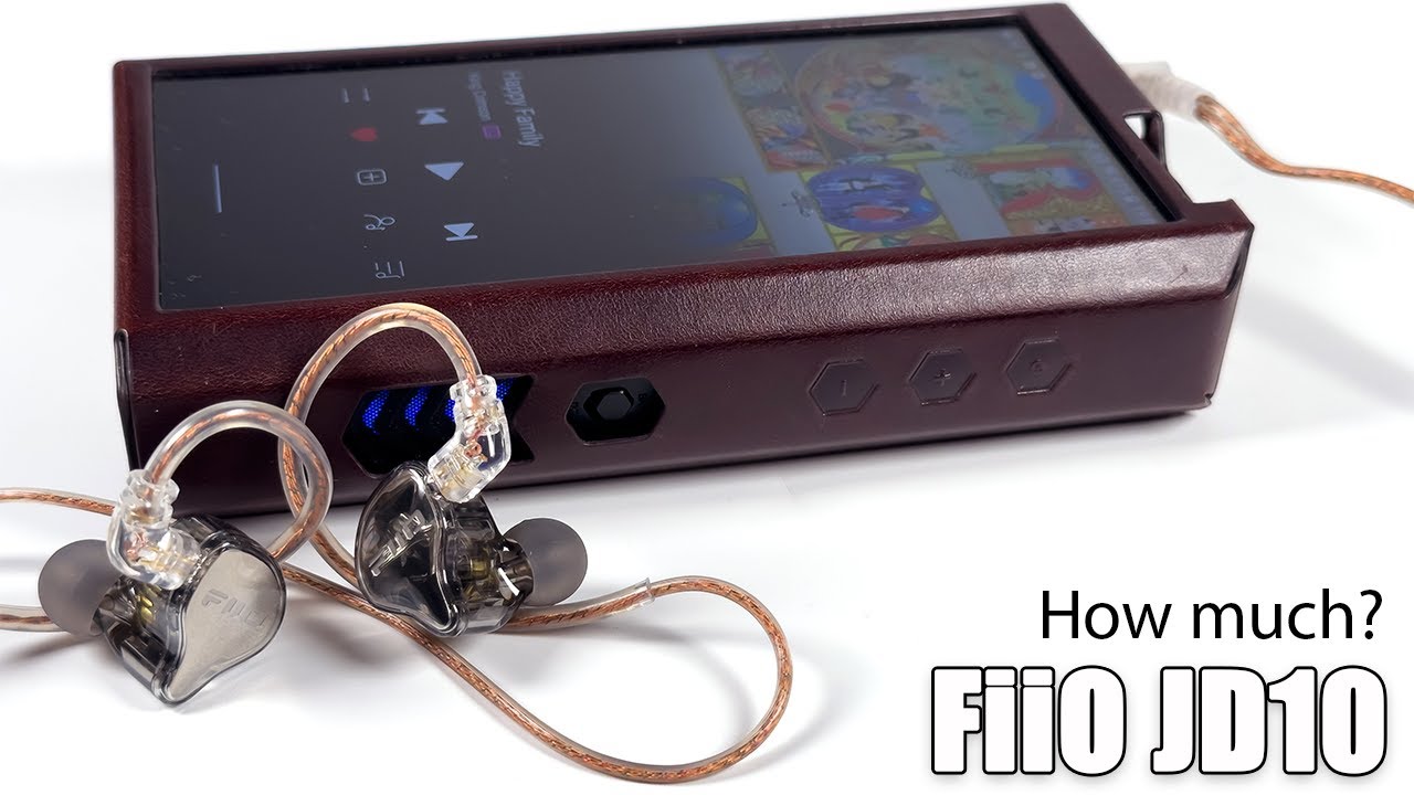 FiiO JD10 earphones review — the cheapest ones