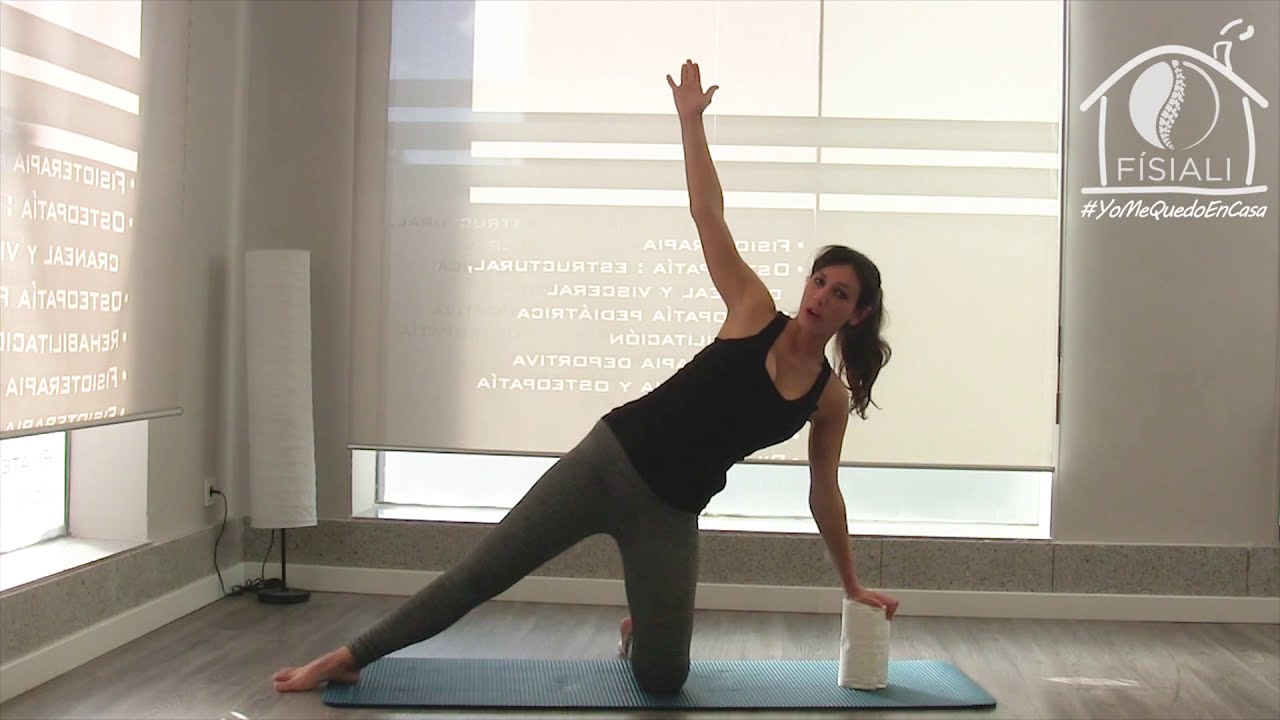 Pilates con Alicia - Clase Suelo Nivel Intermedio con Rollo de Papel