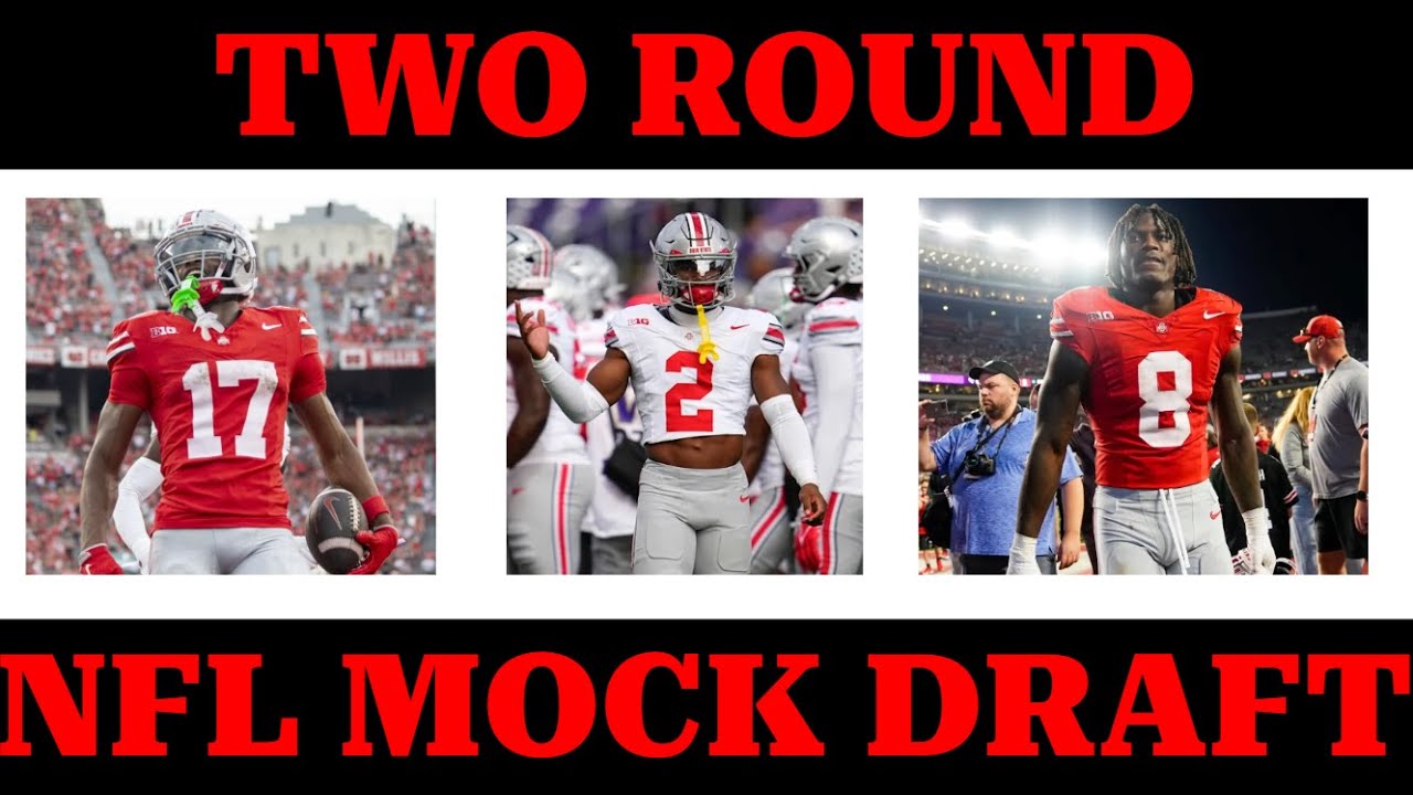 Two-Round 2026 NFL Mock Draft (Who goes 2?)