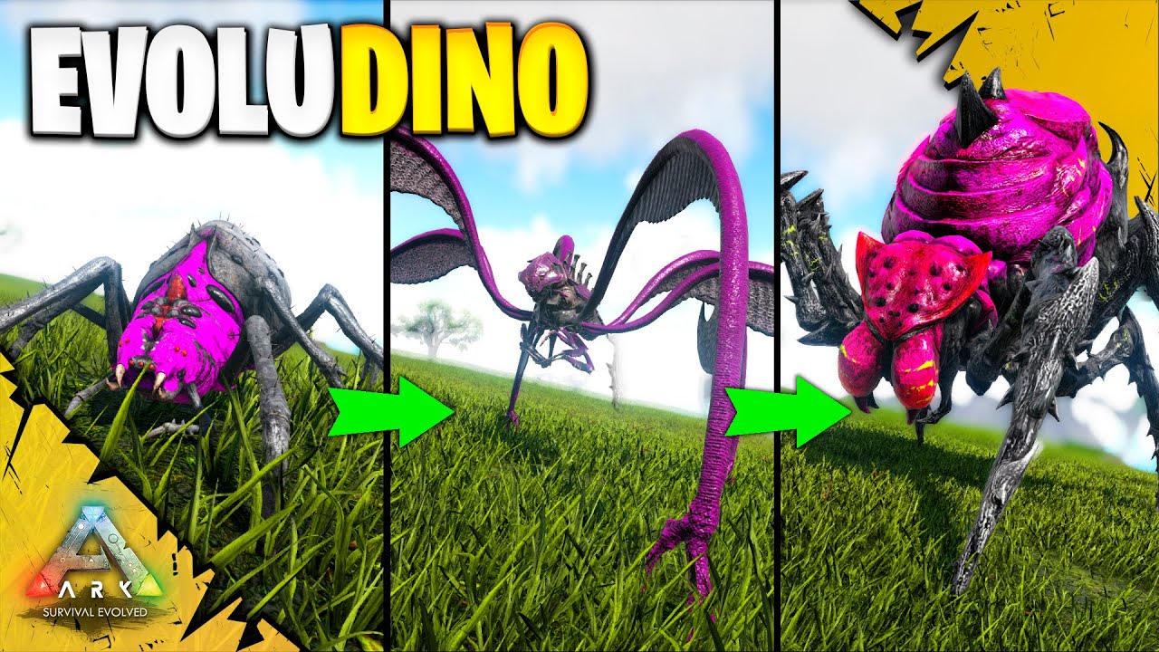 A EVOLUÇÃO DA BROODMOTHER ARK | SURVIVAL EVOLVED | EVOLUDINO