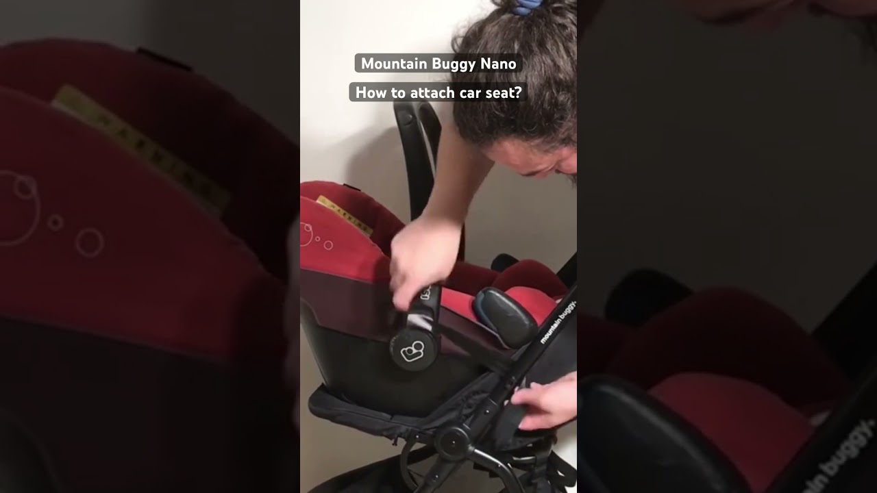 Mountain Buggy Nano: How to Attach a Car Seat