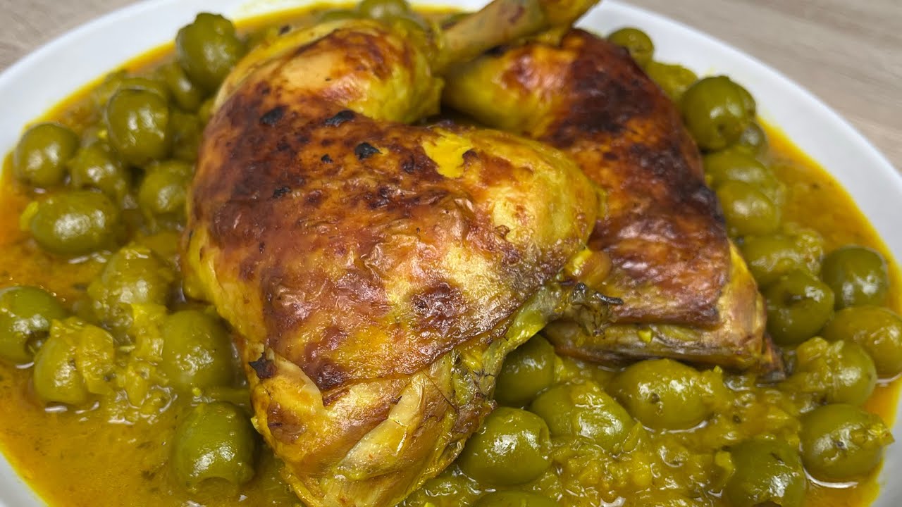 La meilleure recette du Poulet aux olives !