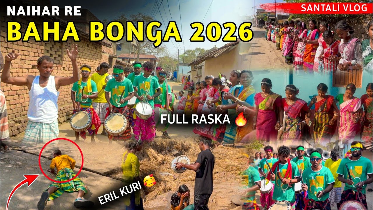 Naihar Re Baha Raska 🥰 | Bhubaneswar Baha Bonga 2026 | Bikash Murmu Official