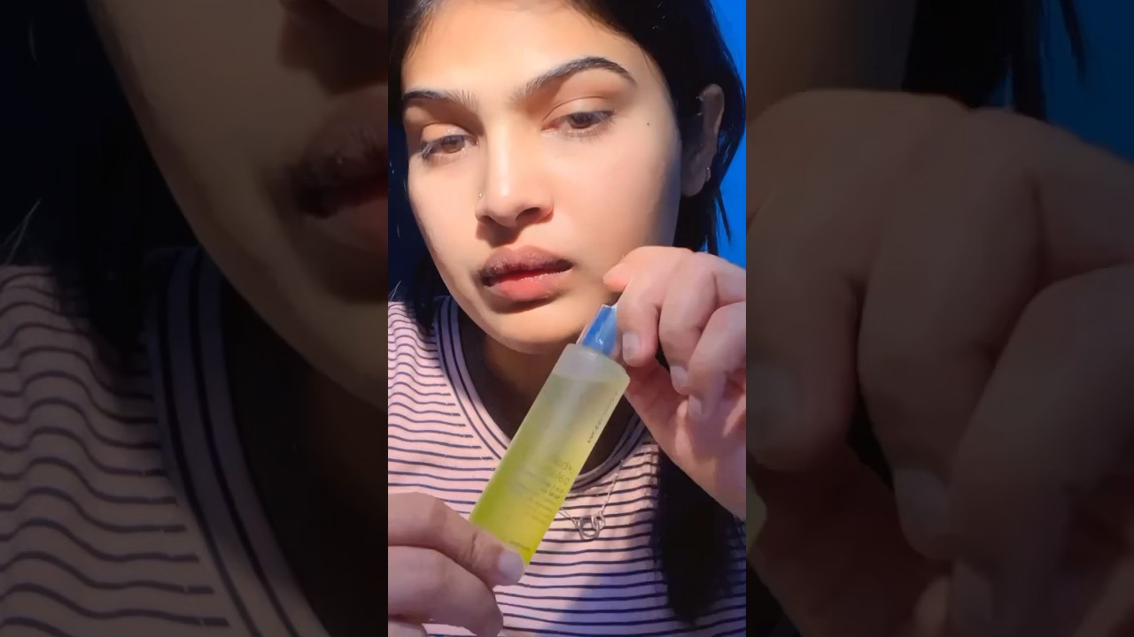 Miracle oil face massage👉🏻&hearts;️#shorts #ytshorts