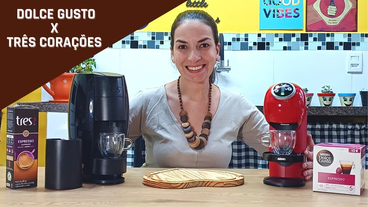 DOLCE GUSTO X TRÊS CORAÇÕES - QUAL A MELHOR MÁQUINA?