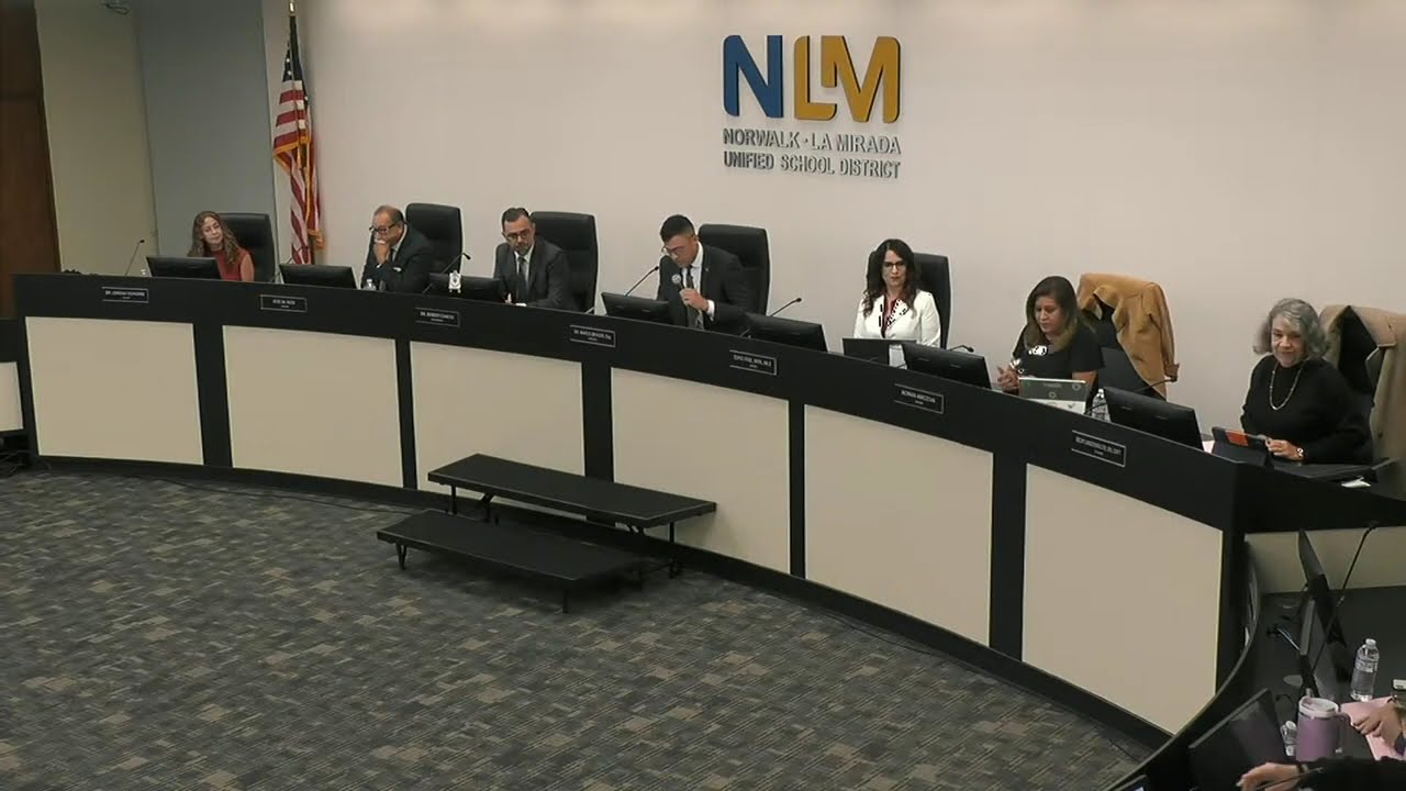 Board of Education Meeting - December 8, 2025
