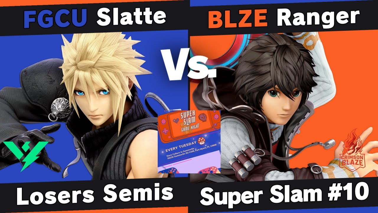 Super Slam 10 - Slatte (Cloud) vs Ranger (Shulk) - Losers Semis