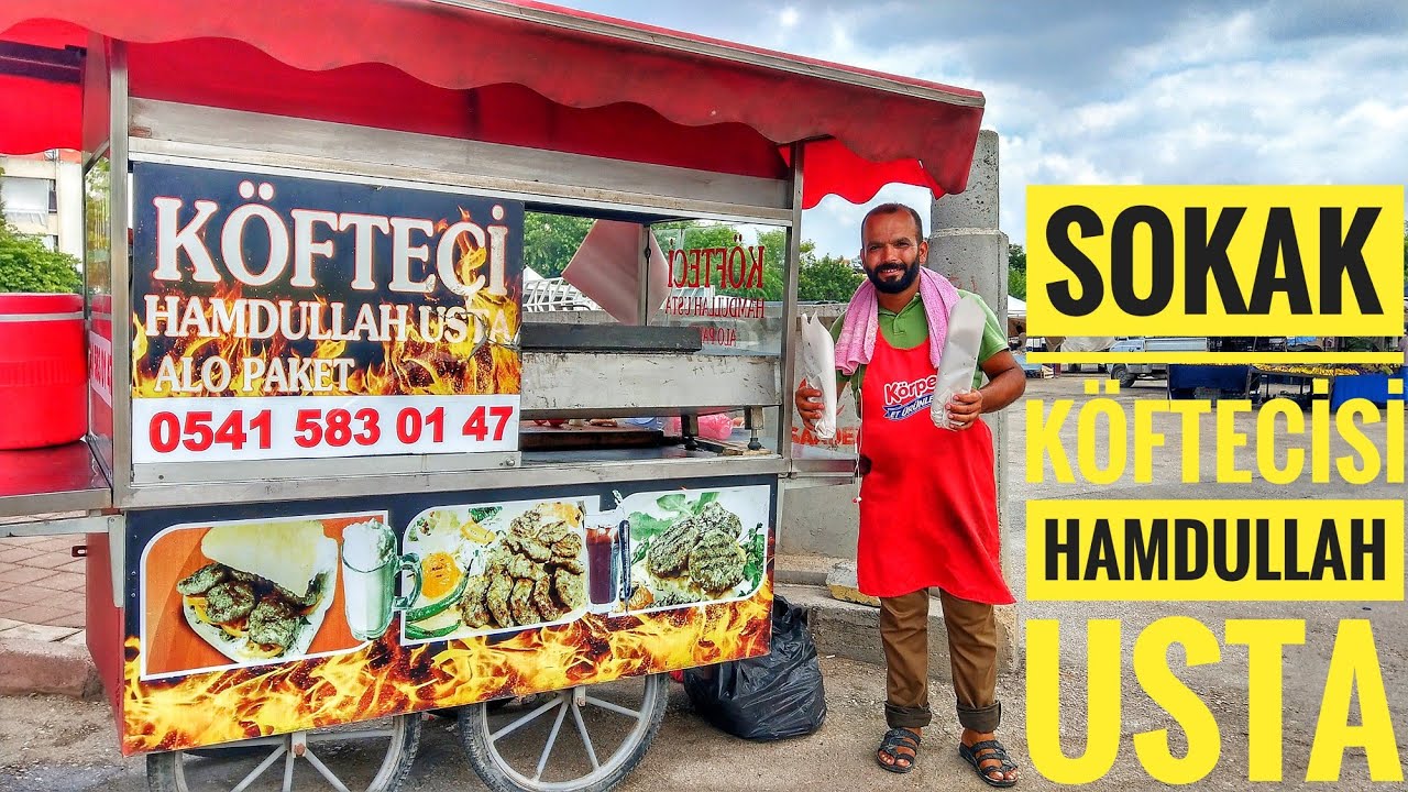 Milleti Doyurmaya Yemin Ettim !! | Sokak Köftecisi Hamdullah | Sokak Lezzetleri | Street Food