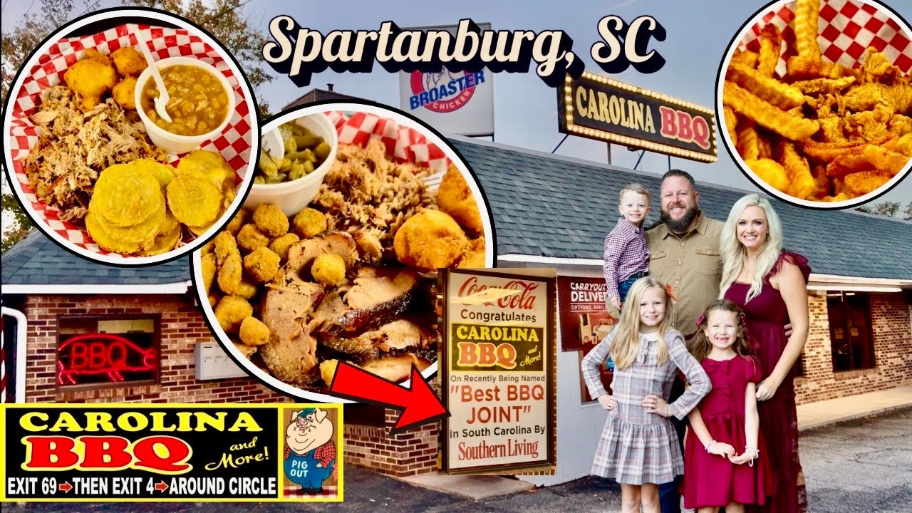 Лучшее место для барбекю в Южной Каролине по версии Southern Living? Carolina Barbecue в Спартанб...