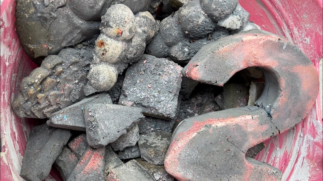 Charcoal Reforms Bucket • Satisfying & Dusty• Crispy Chalk • Sleep Aid • Mass Crush • ASMR