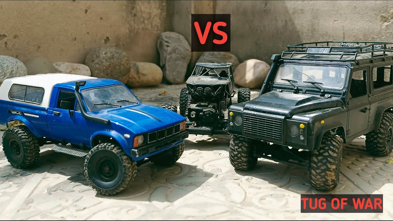 | RC ROCK CRAWLER | TUG OF WAR | MN99 VS WPL C24