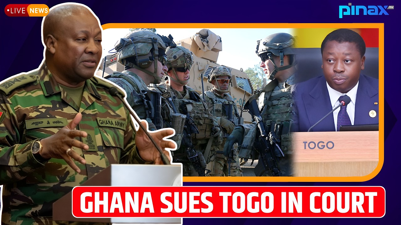 🚨BREAK: Ghana Ready's its Military as Heavy Fight with TOGO Army Over Sea Dispute Reaches UK Court