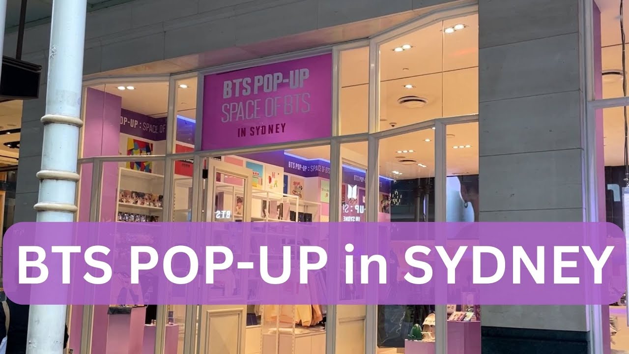 BTS POP-UP : SPACE OF BTS in Sydney 2023