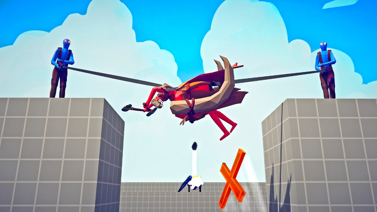 2 RURAL HARPOONS and MATHEMATICIAN + BOMB CANNON | TABS - Totally Accurate Battle Simulator