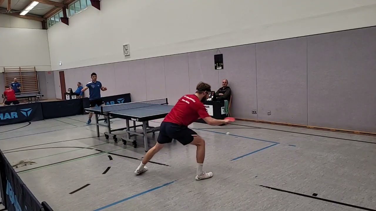 Ein Spiel voller Emotionen! | H. Wiche vs.  D. Stendebach | Tischtennis Oberliga
