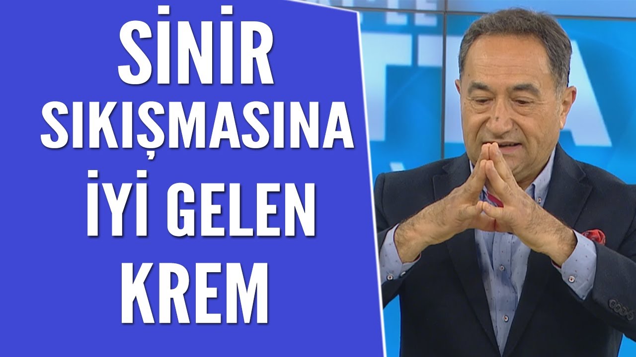 Sinir sıkışmasına iyi gelen krem tarifi...
