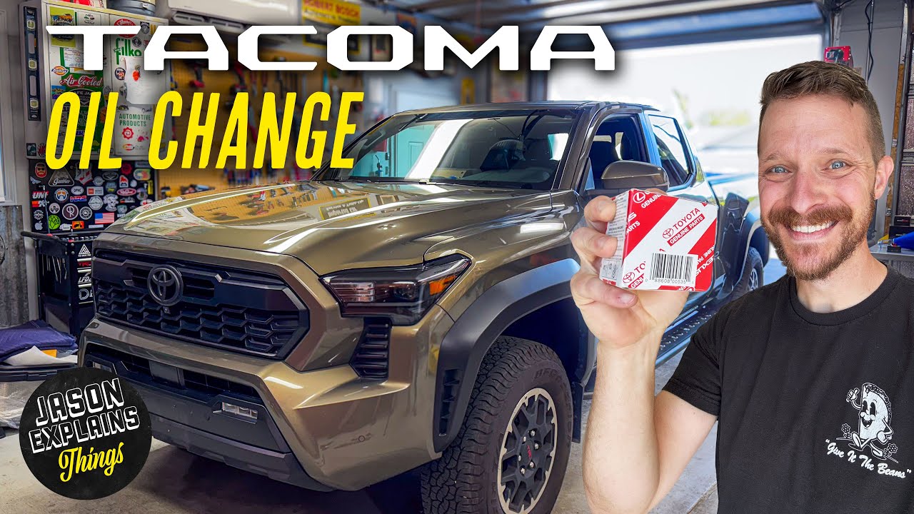 Don't Pay a Mechanic - DIY Your 2024+ Tacoma Oil Change!