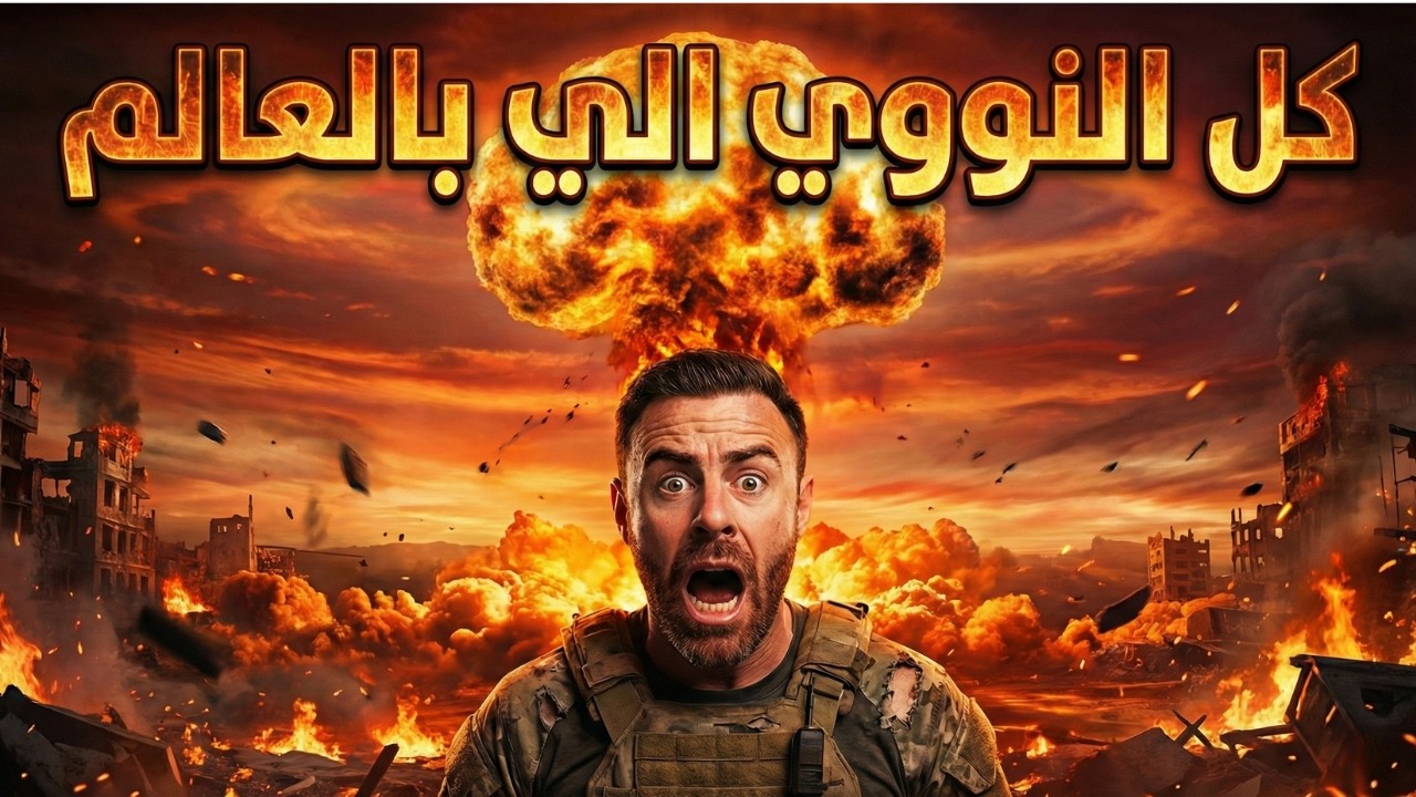 جمعنا 15,000 قنبلة نووية في مكان واحد وكبسنا الزر.. نهاية العالم!