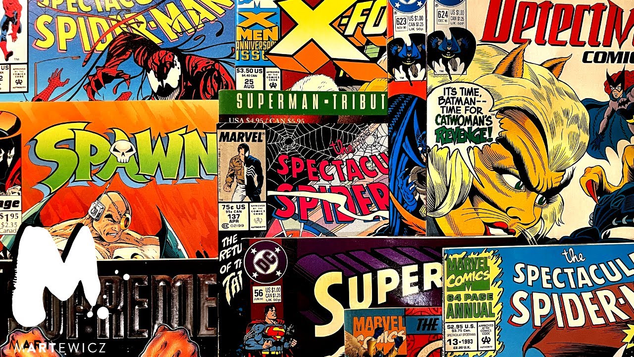 UNBOXING komiksów! Zeszytówki Spawn, Spier-Man, Batman, X-Force i więcej!