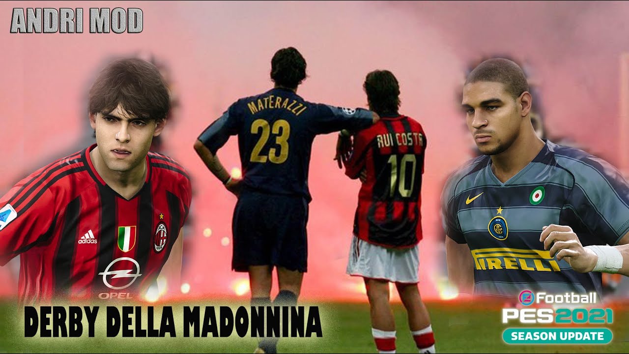 PES 2021 - DERBY DELLA MADONNINA AC MILAN VS INTER MILAN