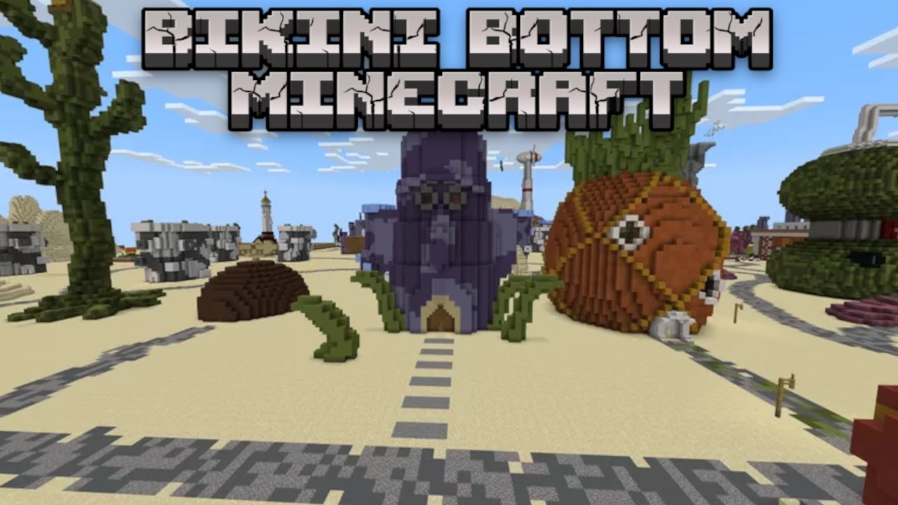Spongebob Bikini Bottom in Minecraft